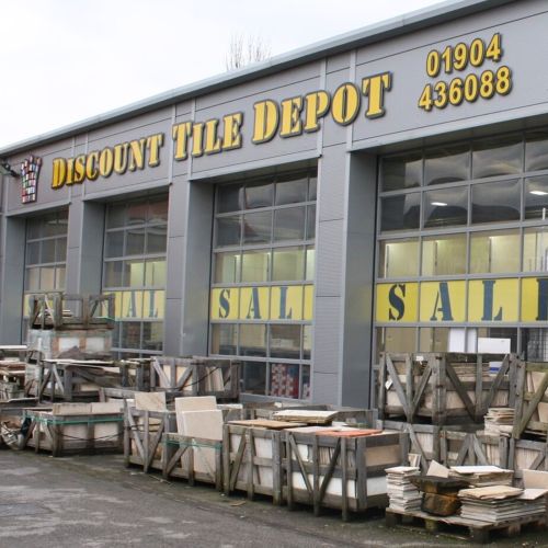 Discount Tile Depot York showroom