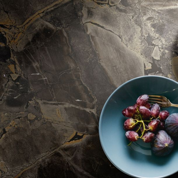 Marble effect tiles