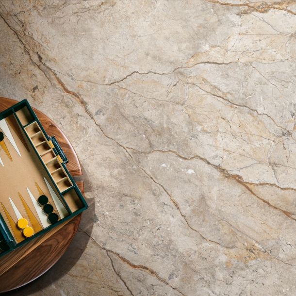 Marble effect tiles